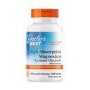 Doctor's Best High Absorption Magnesium Lysinate Glycinate (Albion TRAACS, 100mg per tablet)