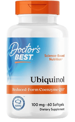 Doctor's Best Ubiquinol with Kaneka 100 mg (60 Softgels)