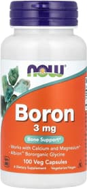 Now Foods Boron 3 mg (Bororganic Glycine)