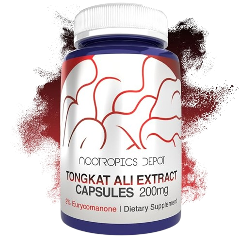 Nootropics Depot Tongkat Ali Extract 200mg (2% Eurycomanone HPTLC)