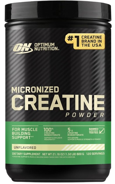 Optimum Nutrition Micronized Creatine Monohydrate Powder (Unflavored)