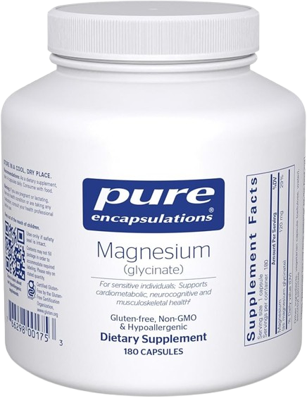 Pure Encapsulations Magnesium Glycinate 120 mg
