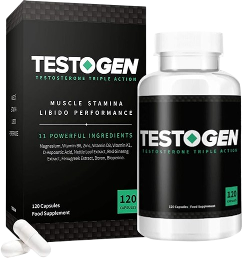 Wolfson Berg Limited TestoGen Natural Testosterone Booster